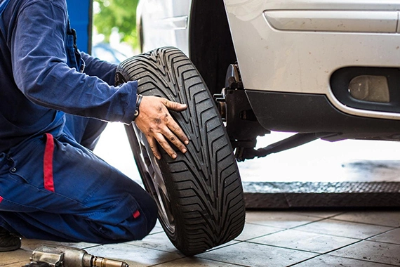 Mobile Tire Replacement